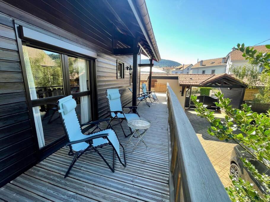 Chalet Kelly, Centre Ville / Jacuzzi / Sauna Gérardmer Exterior foto